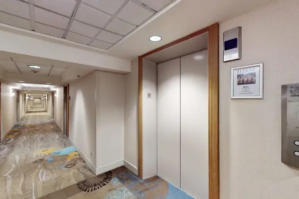 Elevators provide quick and convenient access throughout the building every day