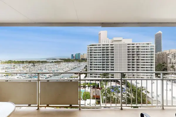 Relax on your balcony overlooking the beautiful marina every morning