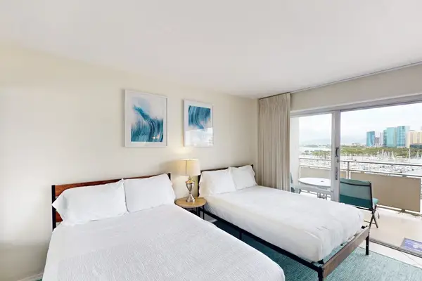 Comfortable double beds for restful nights and refreshing mornings every stay