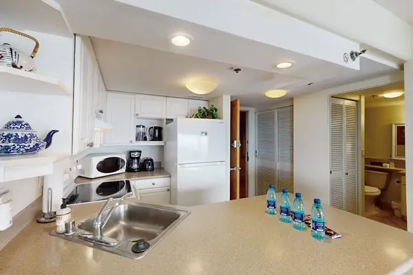 A fully equipped kitchen ready for every meal and every craving together