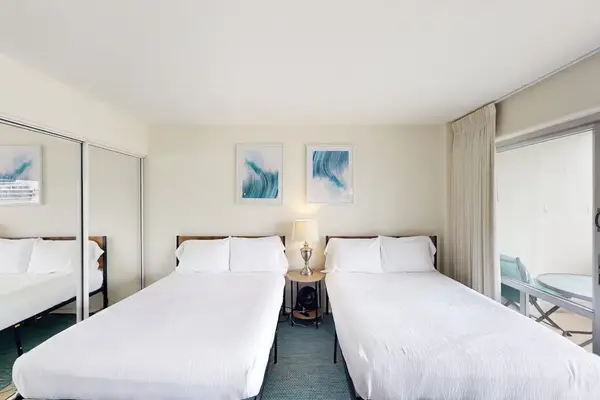 Enjoy restful sleep in thoughtfully prepared double beds every single night always