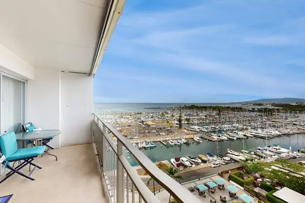 Enjoy breathtaking marina views from your balcony every single day