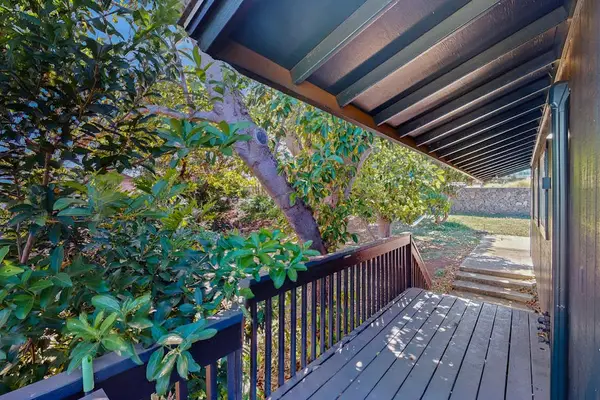 Peaceful Lanai Surrounded By Nature