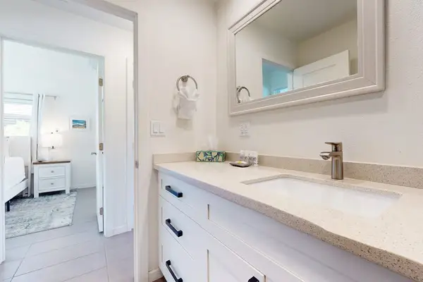 Clean Vanity With Ample Space