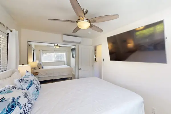 King Bedroom With Smart TV