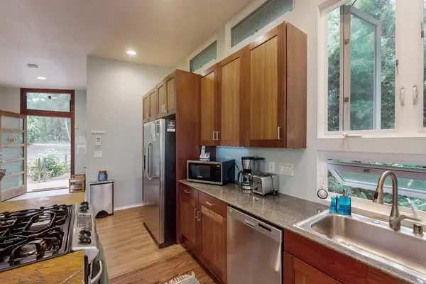 Spacious kitchen island for meal prep and gathering