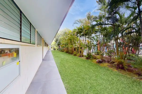 Lush Tropical Garden Walkway & Grounds
