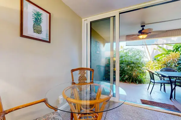 Dining Corner With Peaceful Patio Views
