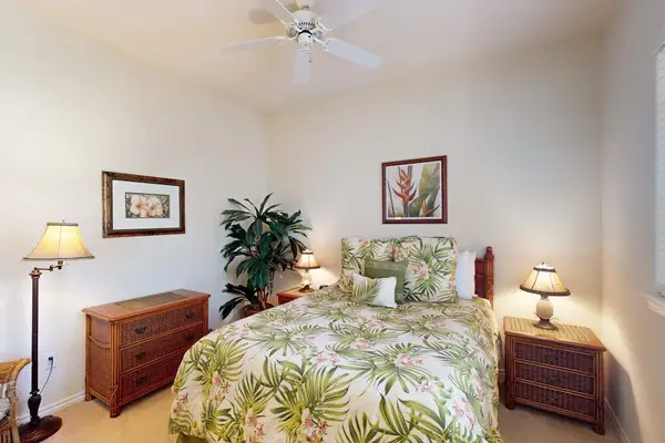 Comfortable Guest Bedroom with Queen Bed & Dresser