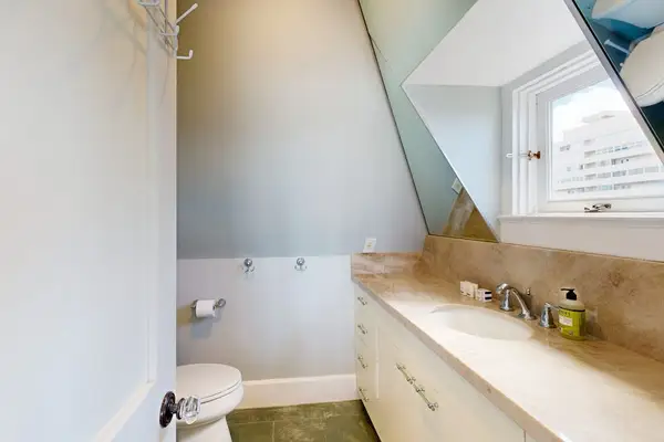 Refresh in the third floor ensuite after every memorable day exploring nearby