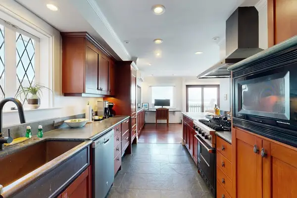 Everything needed for home-cooked meals awaits in the complete kitchen today together