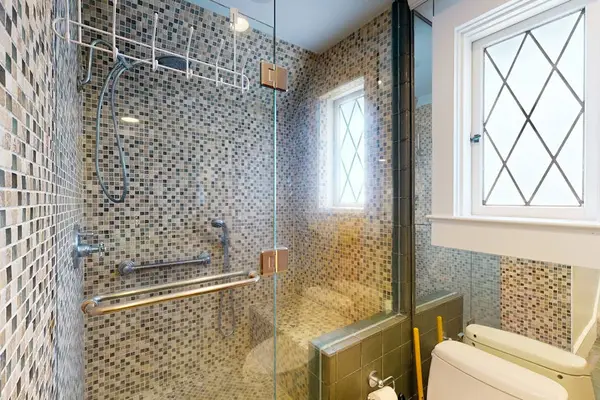 Start the day feeling refreshed in this inviting second floor bathroom space