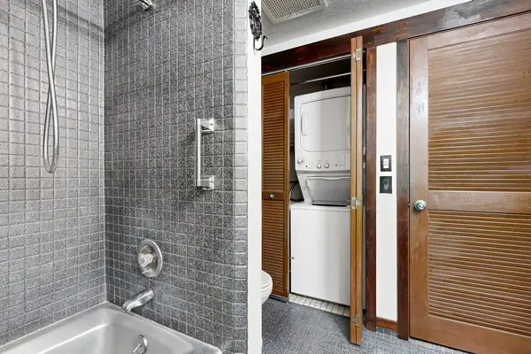 In-unit washer and dryer for added convenience