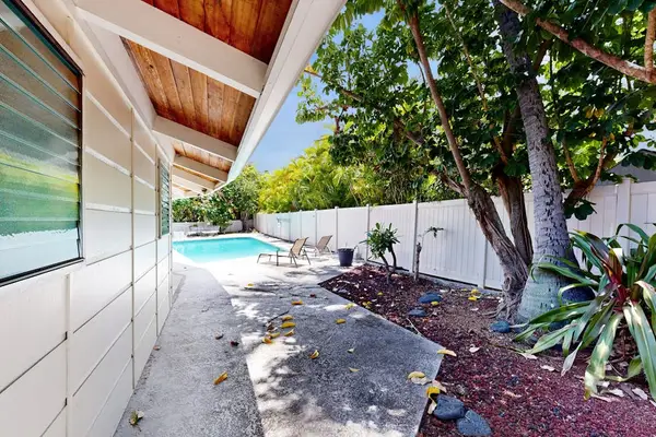 Private Backyard Pathway & Tropical Landscaping