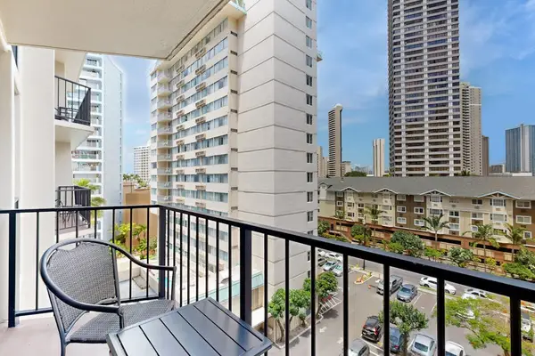 Enjoy stunning city views from the balcony while relaxing in your own outdoor retreat.