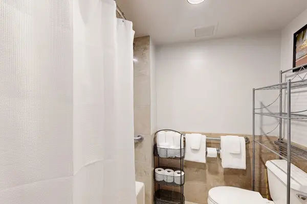 A practical and comfortable bathroom setup designed for your everyday needs.