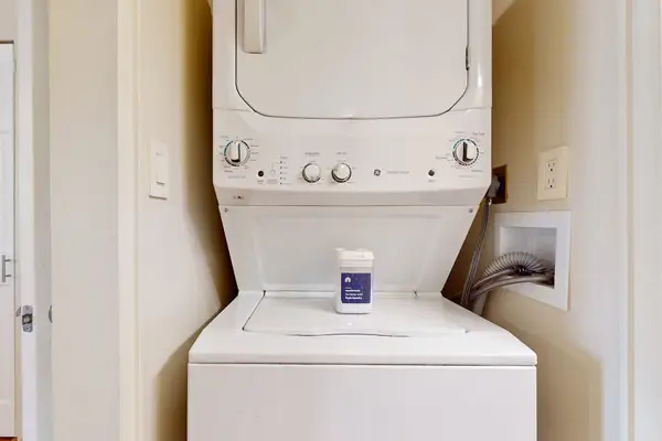 Laundry facilities add comfort throughout your entire stay