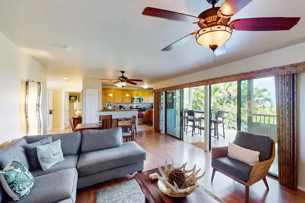 Cozy living room with sofa for unwinding after adventures