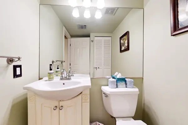 Convenient Half Bathroom On Main Level