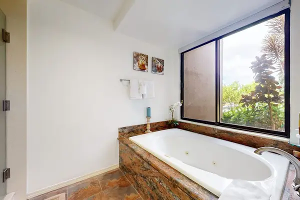 Spa Inspired Bathroom With Soaking Tub