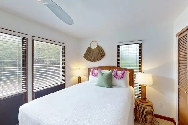Peaceful Queen bedroom designed for restful nights