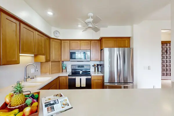 Well-appointed kitchen with modern appliances and ample counter space