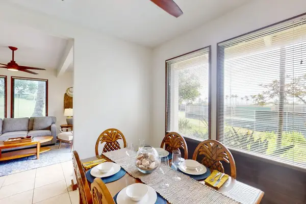 Enjoy meals surrounded by tropical scenery