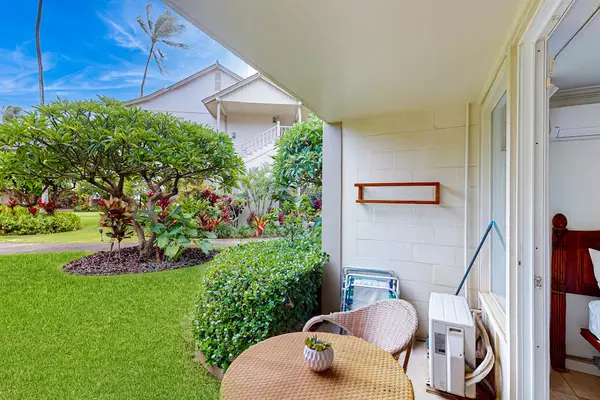 Private Patio Surrounded By Tropical Gardens