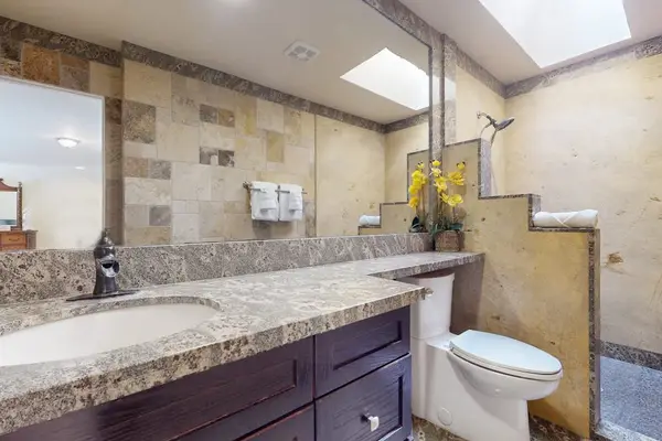 Elegant Bathroom With Walk-In Shower