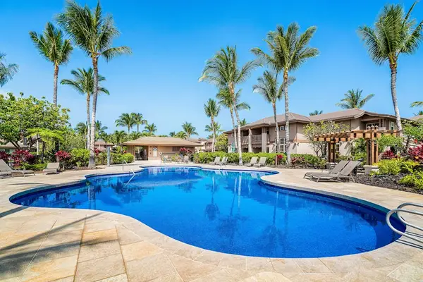 Resort-Style Lagoon Pool Framed By Swaying Palms