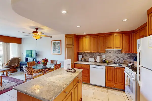 Spacious Kitchen With Breakfast Bar