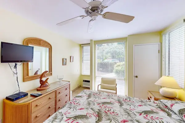 King bedroom filled with natural light