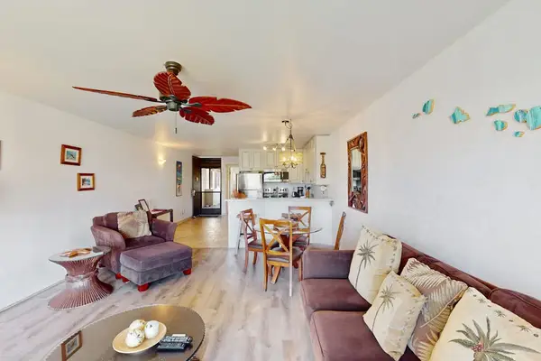 Inviting living space with island charm