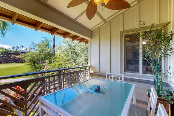 Enjoy your dinners outside with a table and seating on your private lanai