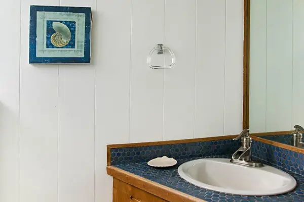 Main floor half bath