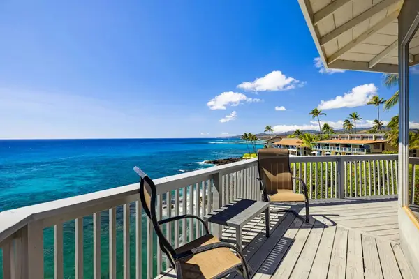Enjoy your morning coffee or an evening glass of wine from one of the many balconies or patios all around the property.  Take in the views and listen to waves crashing below.