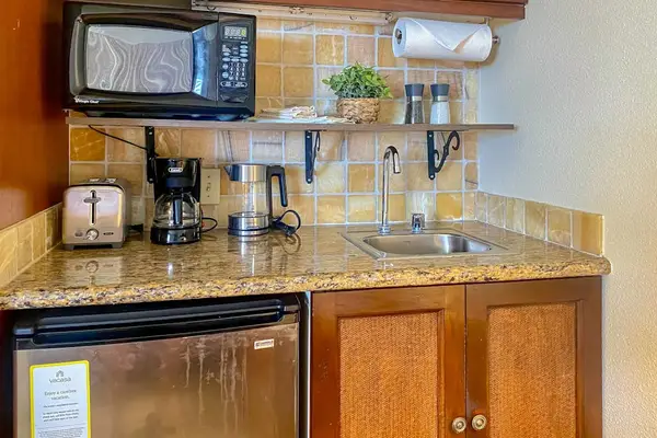Convenient kitchenette for quick meals