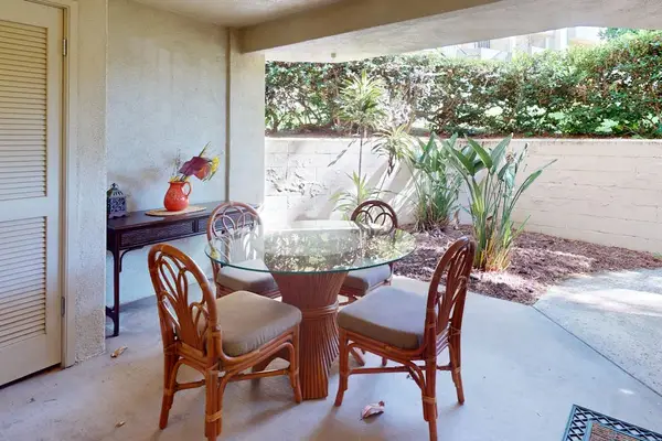 Garden Patio For Morning Coffee