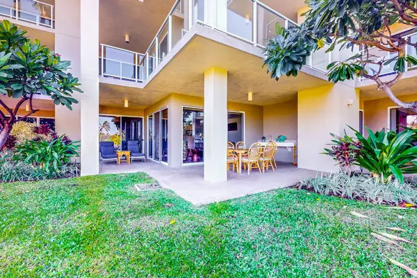 Garden Lanai Surrounded By Tropical Greenery