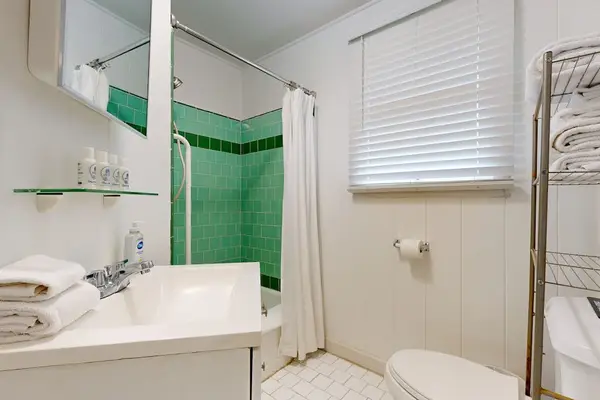 Clean bathroom space makes every morning routine simple relaxing and enjoyable together
