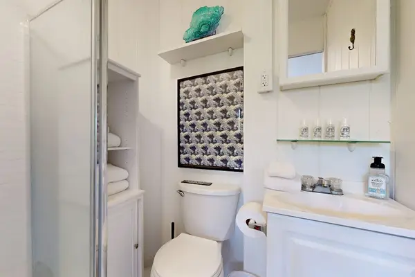 Freshen up comfortably inside the bright and well maintained master bathroom daily