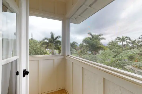 Tropical views of swaying palm trees from your lanai.