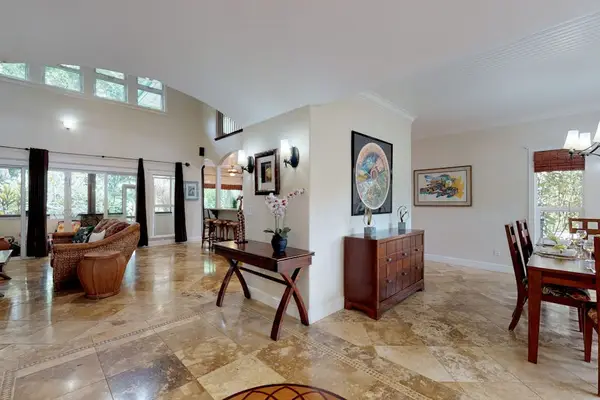 Entry way to this open floor concept home.