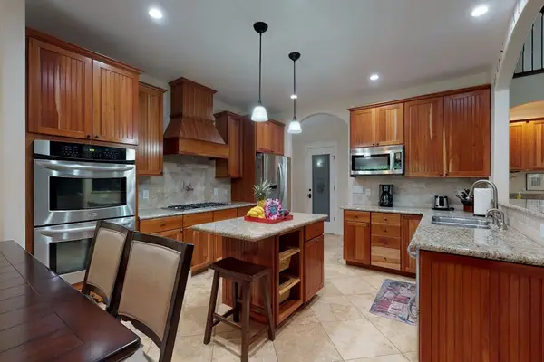 Large open remodeled stainless steel kitchen.  Fully stocked and ready for the chef in you.