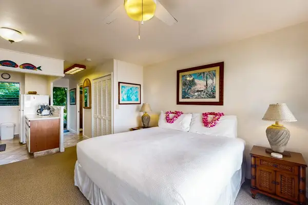 Comfortable bedroom designed for a peaceful and relaxing stay.