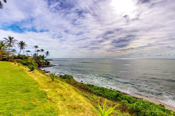Panoramic ocean views from a beautiful waterfront setting