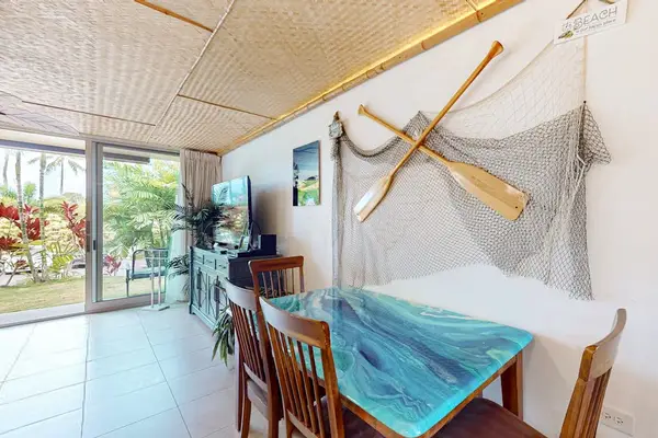 Dining nook filled with natural light