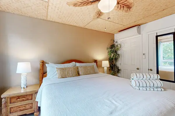 Inviting bedroom with cozy touches