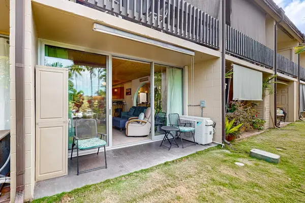 Ground-floor lanai with direct lawn access