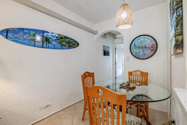 Bright Dining Area With Coastal Charm